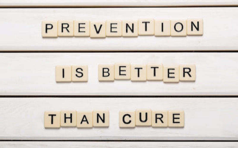 Preventionbetterthan cure