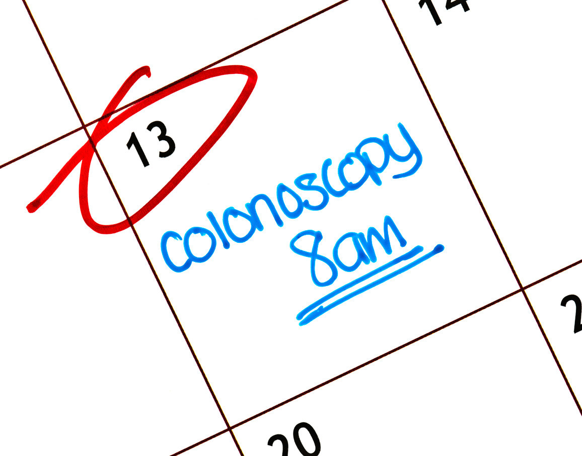 Colonoscopy appointment reminder